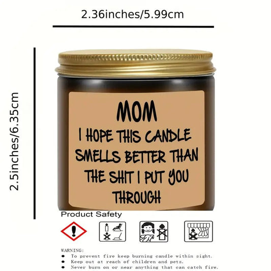 Scented Glass Jar Candle