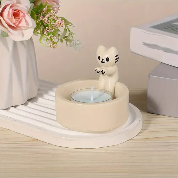 Purrlight Kitten Candle Holder
