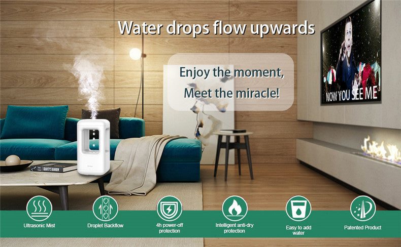 Anti-Gravity Floating Water Drop Humidifier