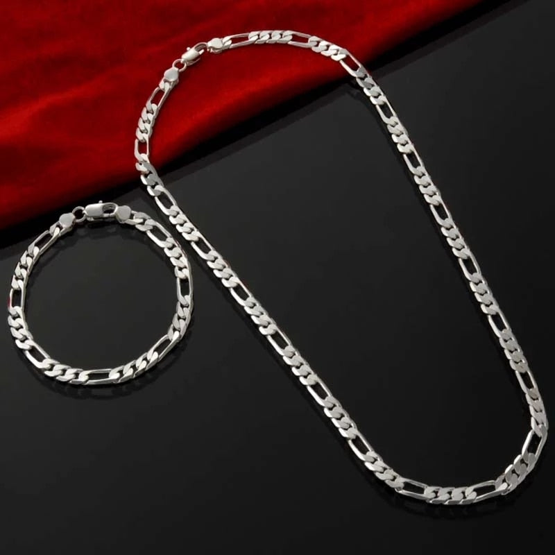 925 silver 4MM chain for men