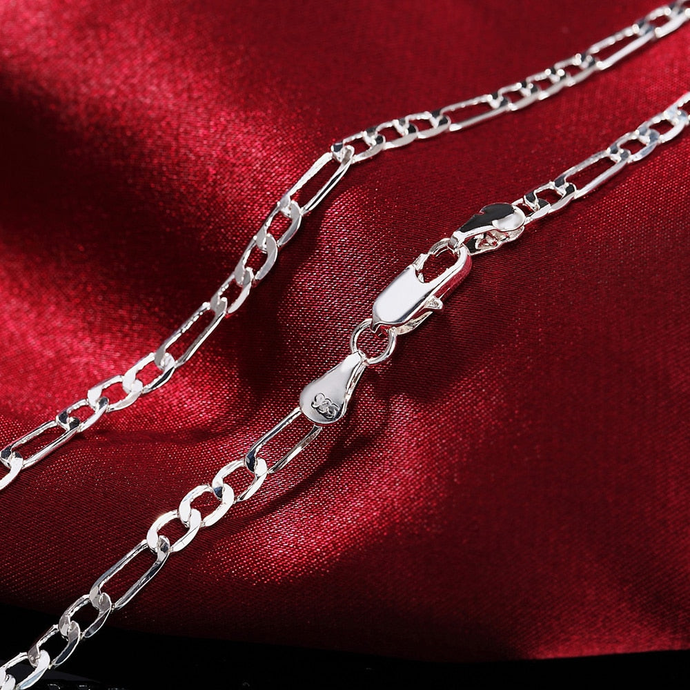 925 silver 4MM chain for men