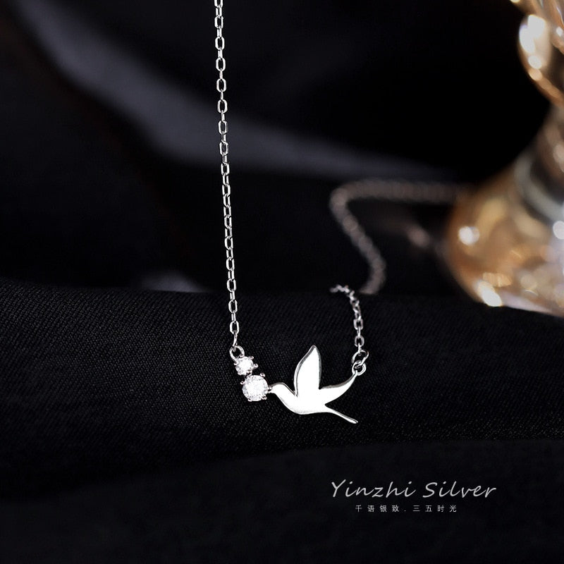 925 Sterling Silver Clavicle Pendant