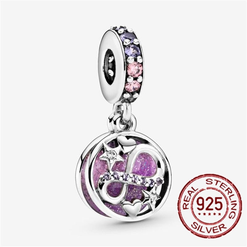 925 Sterling Silver Charms Bracelet