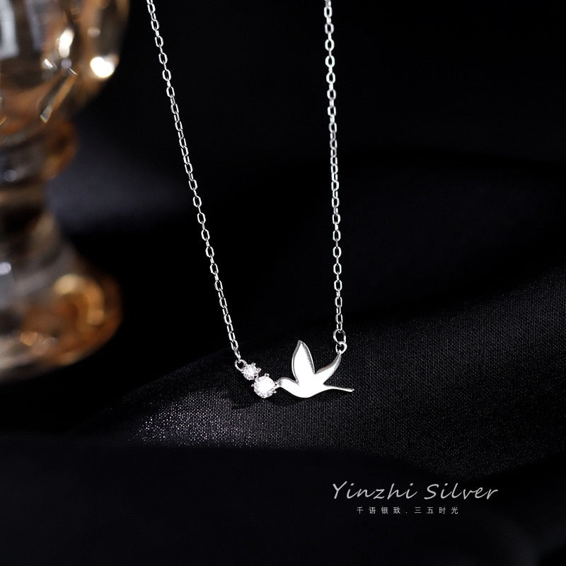 925 Sterling Silver Clavicle Pendant