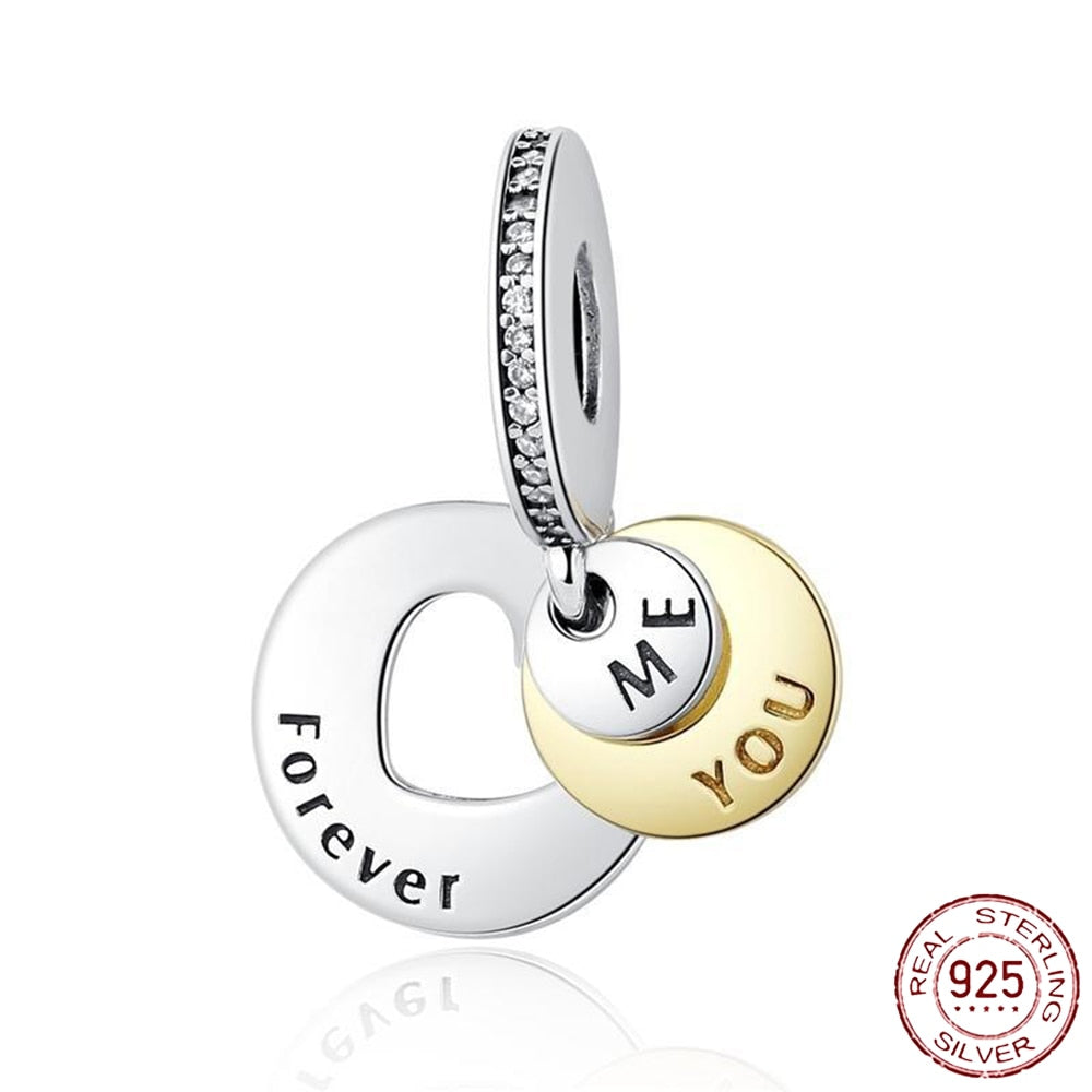 925 Sterling Silver Charms Bracelet