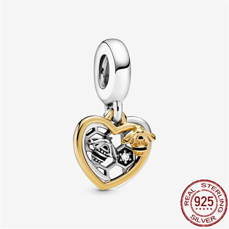 925 Sterling Silver Charms Bracelet