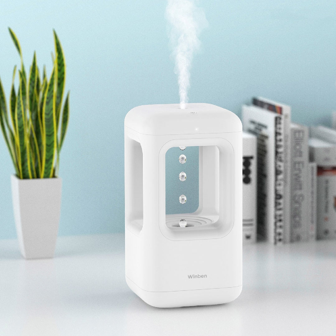 Anti-Gravity Floating Water Drop Humidifier