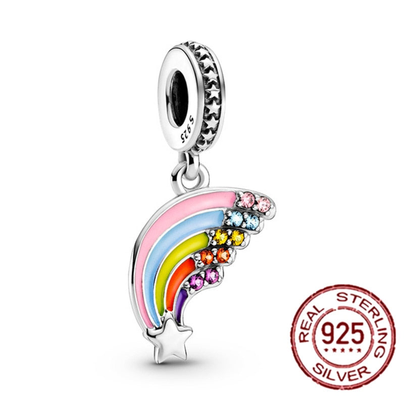 925 Sterling Silver Charms Bracelet